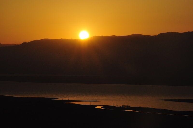 Israel sun rise